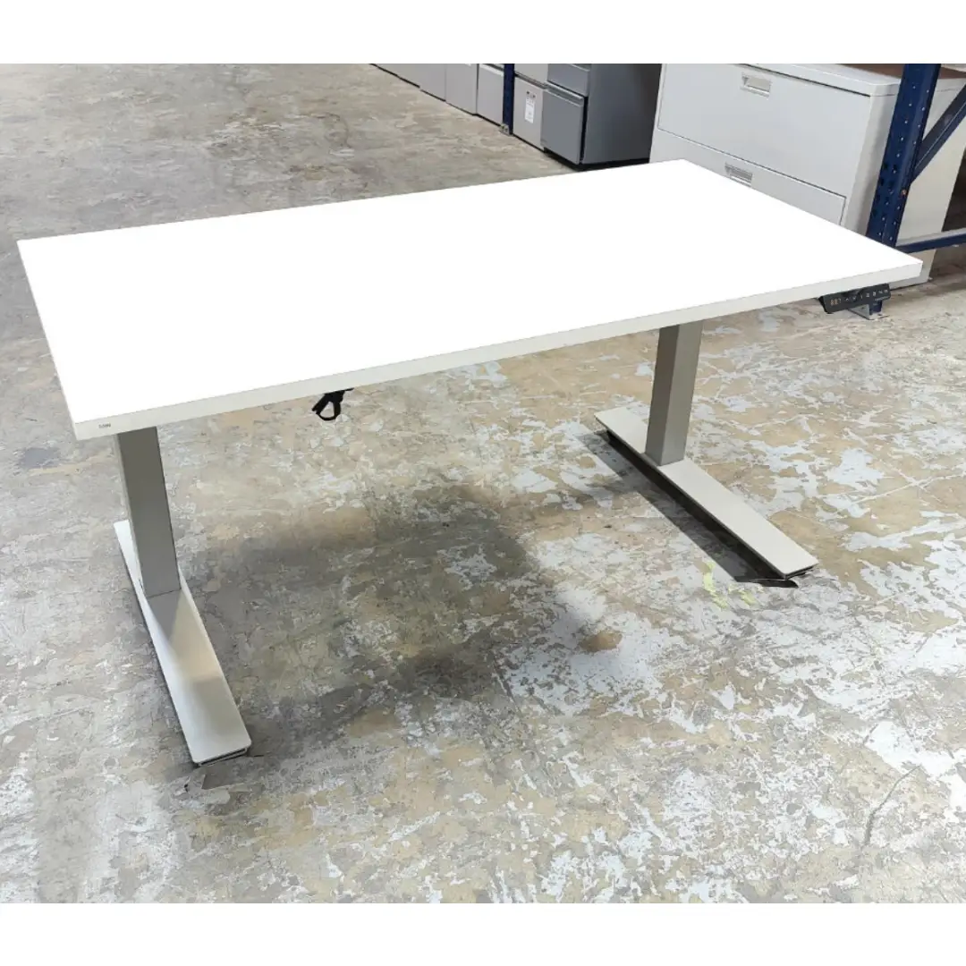 Haworth Height Adjustable Desk 160 x 80 cm Sit-To-Stand Desk